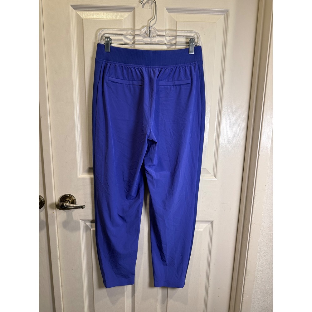 Athleta Women's Blue‎ Brooklyn Ankle Jogger Elastic Waist Pockets Casual Size 4 - Picture 2 of 4